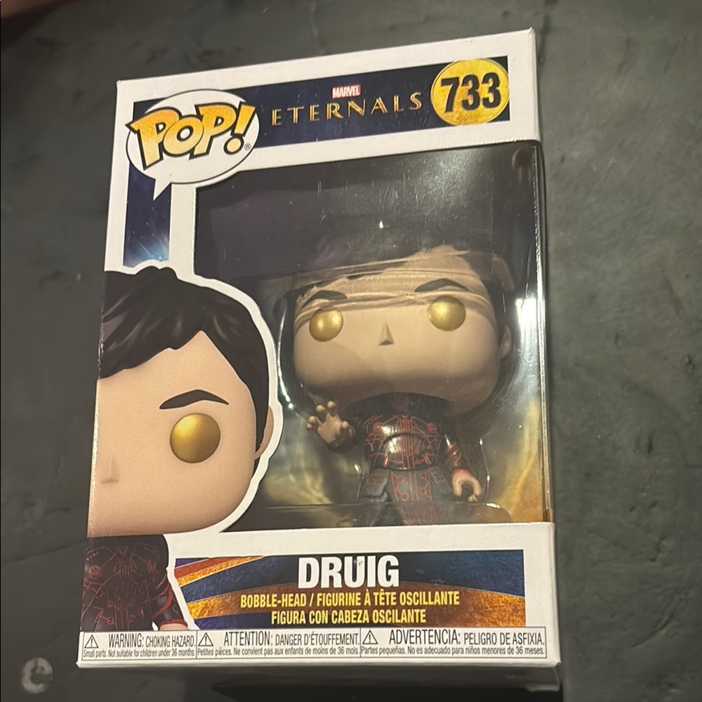 Funko Pop! Eternals Druig with Gold Eyes